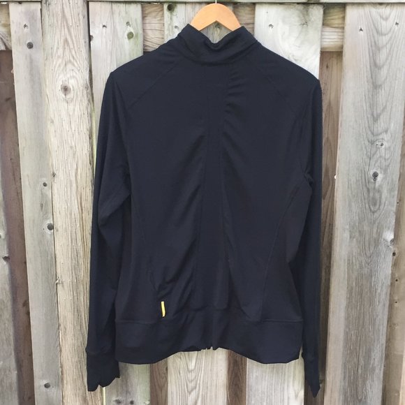 Lole black lightweight activewear zip up top - size L - Picture 5 of 9